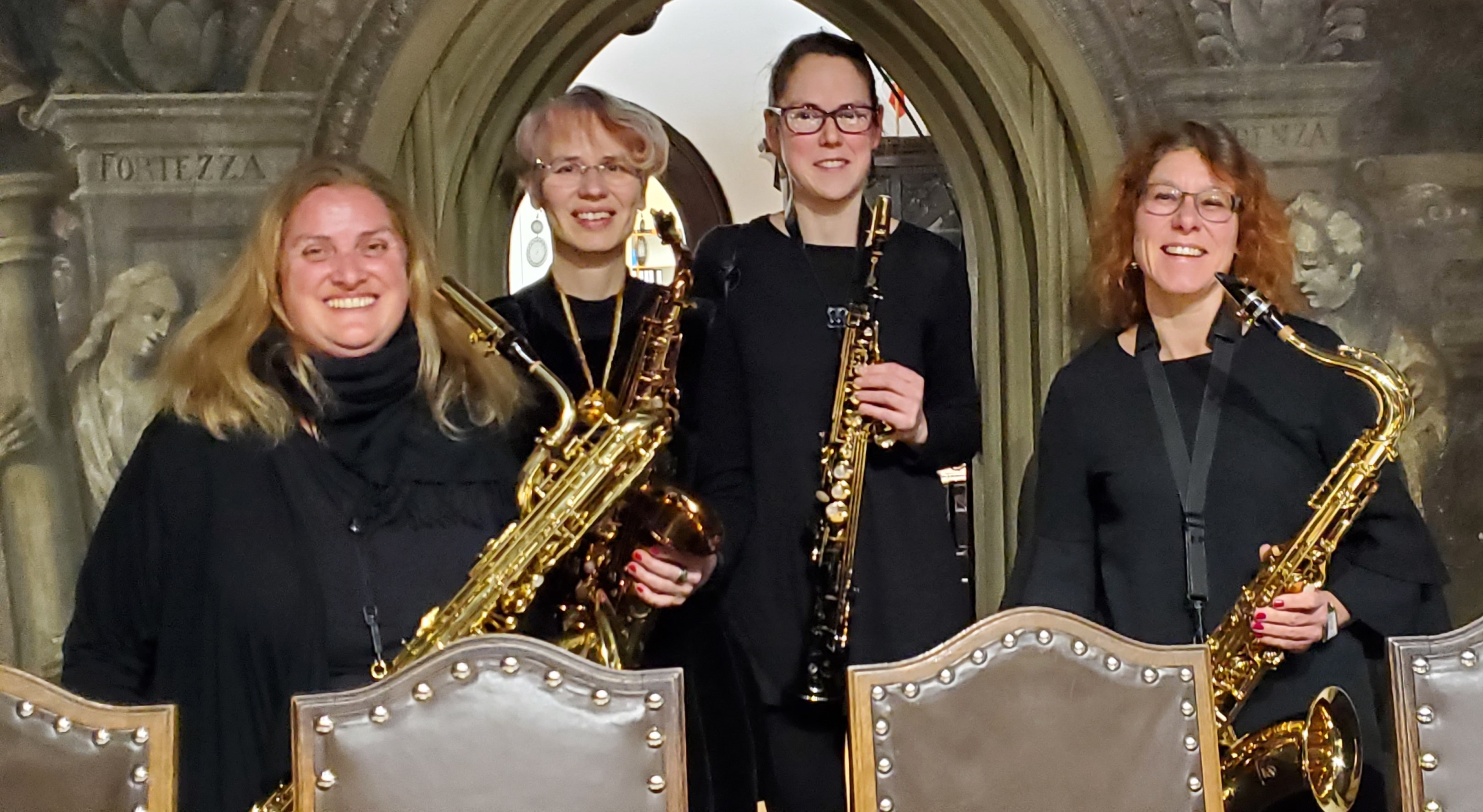 Kauzensitzung Saxophonensemble Rathaus Ochsenfurt 2025 Collegium Musicum Iuvenale
